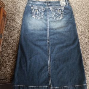 Jean skirt